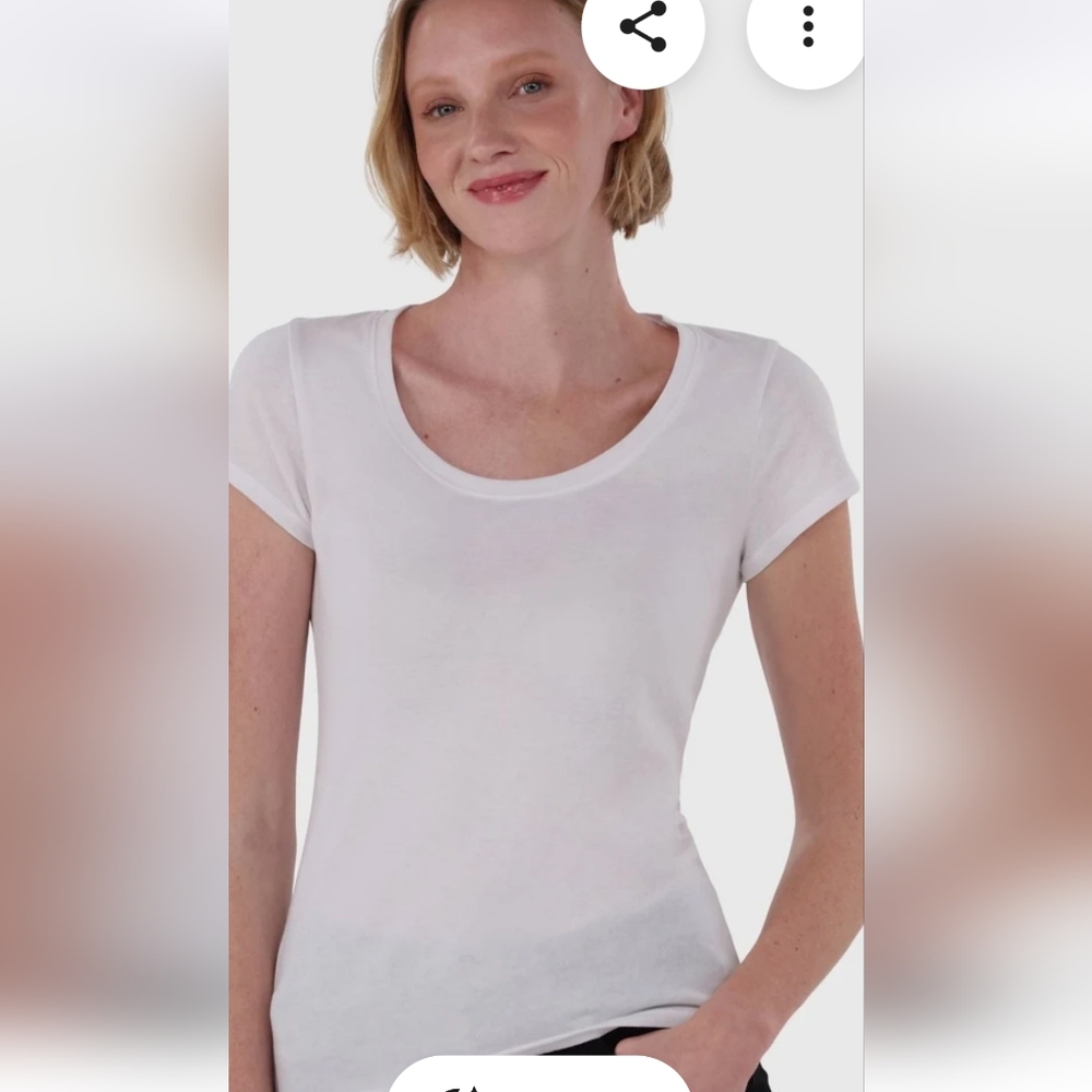 NWT Nobo 2 Pack White Womens Shirt